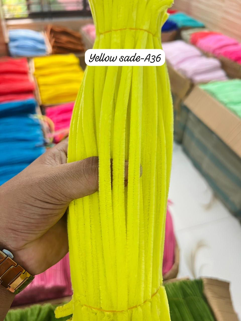 Yellow sadhe A36 [about 100]